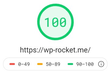 Wp - Rocket Desktop UX Google Pagespeed Insights