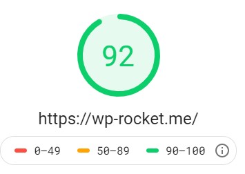 Wp - Rocket Mobile UX Google Pagespeed Insights
